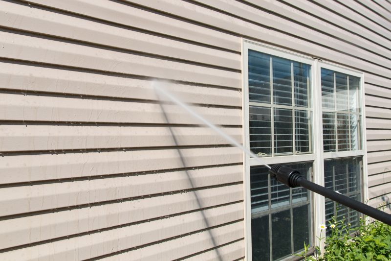 Siding Cleaning Process